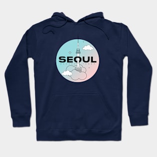 seoul sky namsan Hoodie